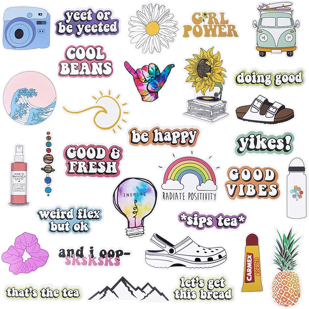 Calling All Foodies: Mouthwatering Water Bottle Stickers for Food Lovers插图