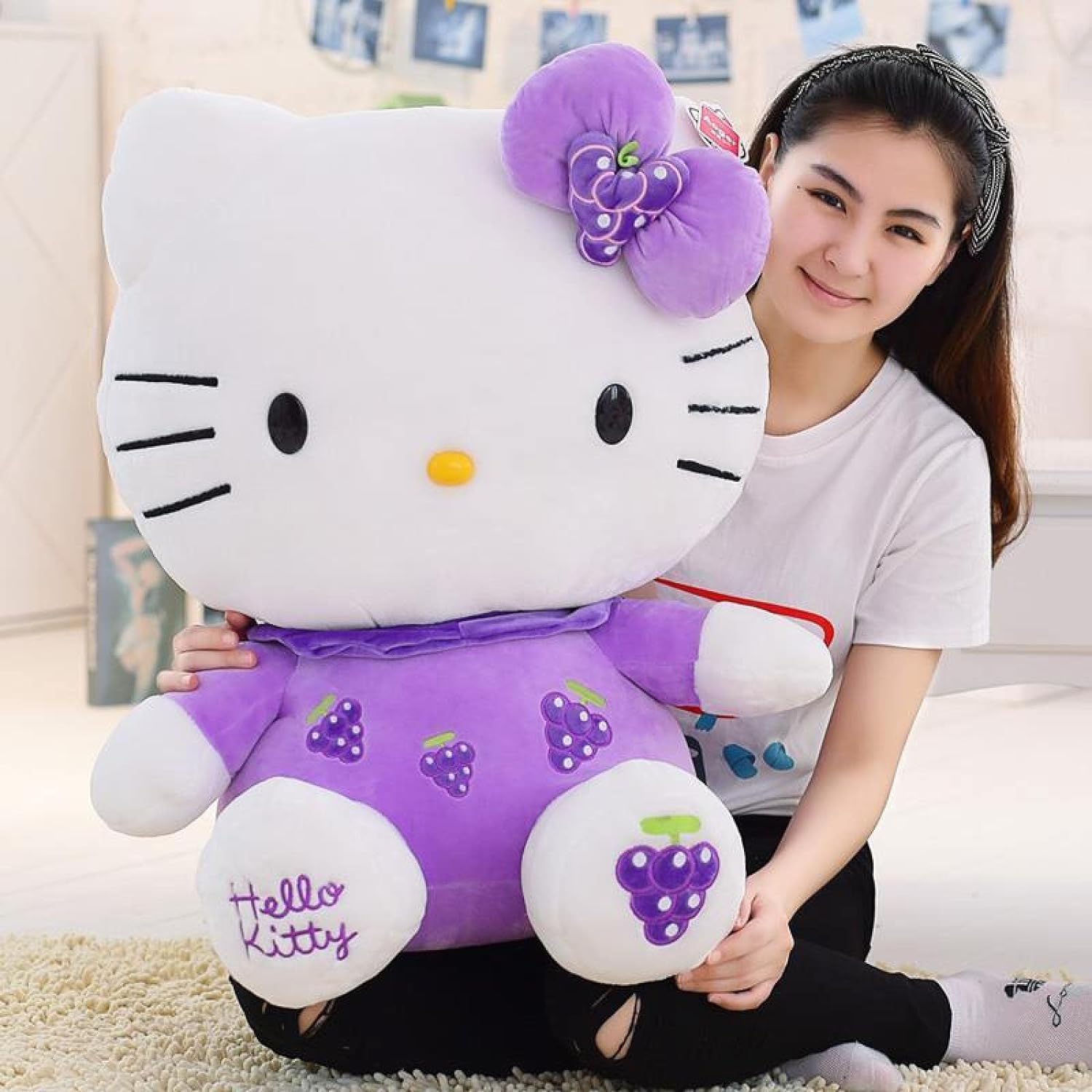 Hello Kitty plush decorative effect插图