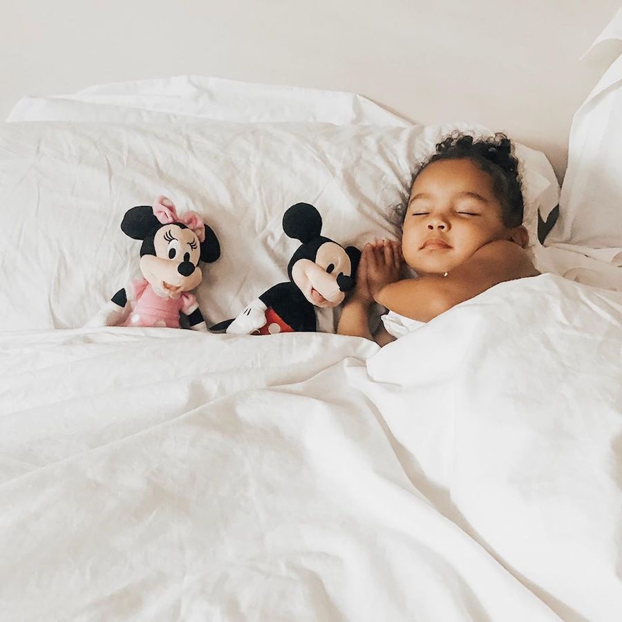 toddler sleep with a pillow