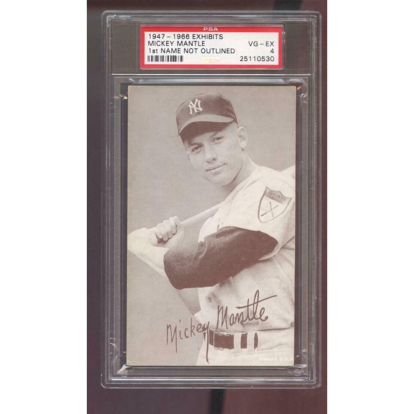 mickey mantle baseball card
