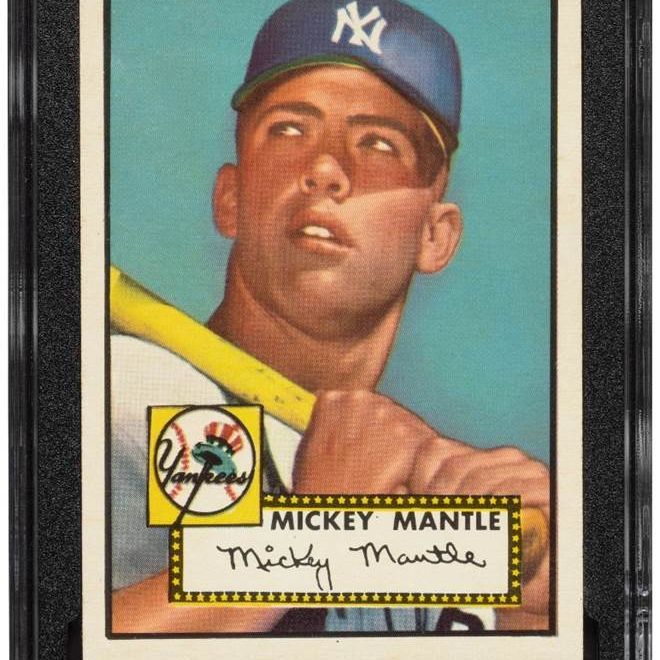 mickey mantle baseball card